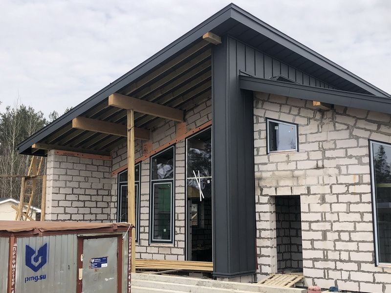 Монтаж фальцевой кровли