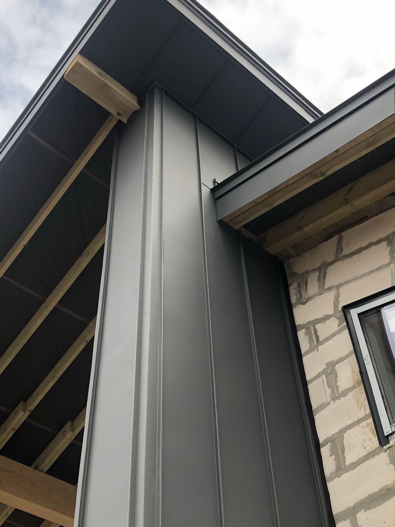 Монтаж фальцевой кровли