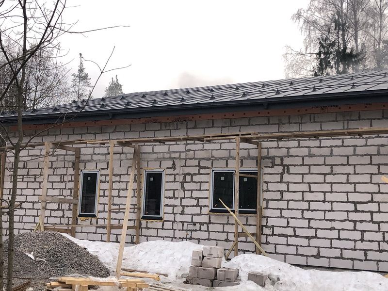 Монтаж фальцевой кровли