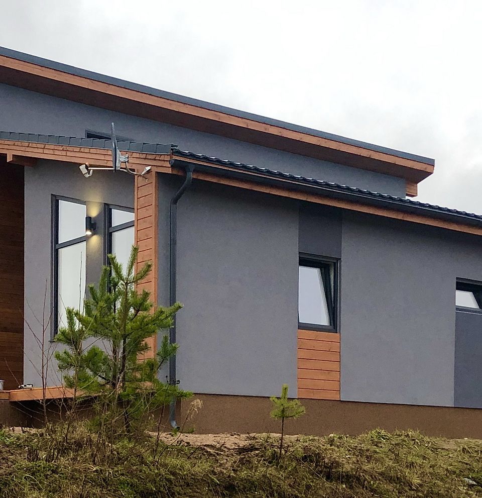 Дом из газобетона