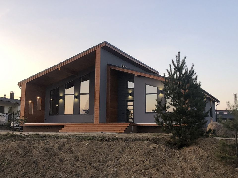 Дом из газобетона