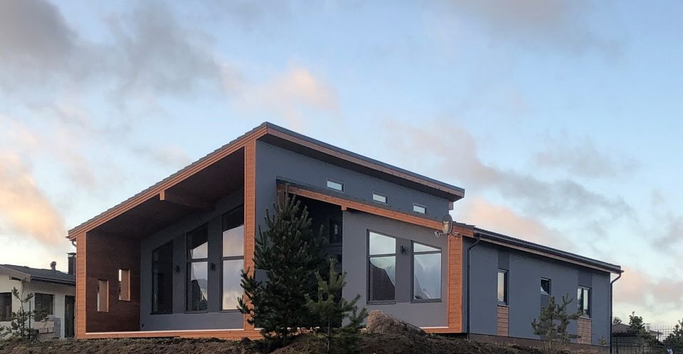 Дом из газобетона