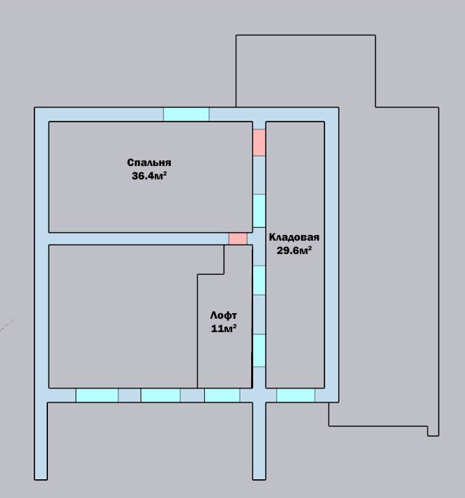 план 2 этажа
